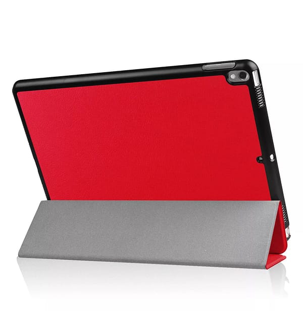 Apple iPad 10.2/Pro 10.5/Air 3 10.5 Case - Red | Canvas Smart Case with Apple Pencil Slot, Shockproof & Scratch - Resistant Protective Cover - Image 3