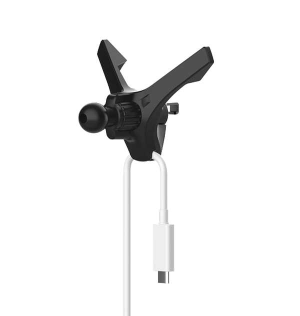 MVR T1 MagSafe Car Charger Holder - Black | 15W Fast Charge Wireless Phone Holder - Image 3