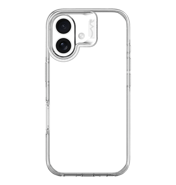 Crystal MVR Nova Back Cover for iPhone 16, clear and protective design
