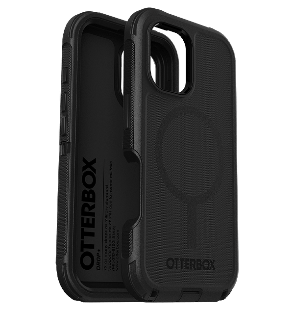 iPhone 16 Magsafe Case – Black | Otterbox Defender Series, Rugged Shockproof Back Cover - Image 2