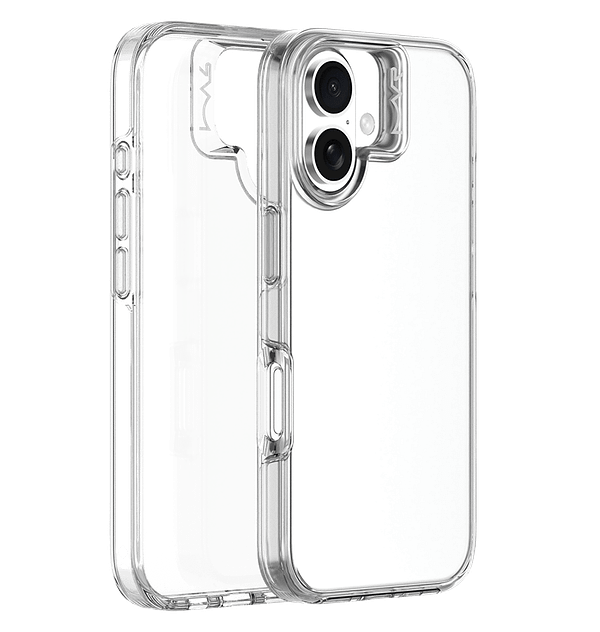iPhone 16 MVR Nova Crystal Clear Case | Military - Grade Drop Protection | Slim Shockproof Cover (No MagSafe) - Image 4