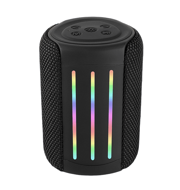 Black mini HD Bluetooth speaker for clear, portable sound anywhere you go