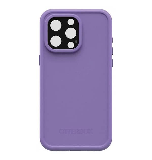 iPhone 15 Pro Max Magsafe Case – Purple | OtterBox Fré Series, Waterproof Protection Back Cover