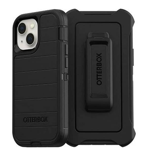 iPhone 13 Mini Case – Black | OtterBox Defender Series, Soft Touch Protective Cover
