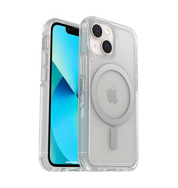 iPhone 13 Mini Magsafe Case – Clear | OtterBox Symmetry Series, Soft Touch Protective Cover
