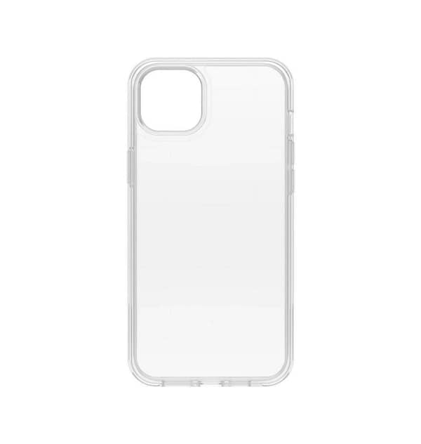 iPhone 14 Plus – Clear | OtterBox Symmetry Series + Antimicrobial, Soft Touch Protective Cover