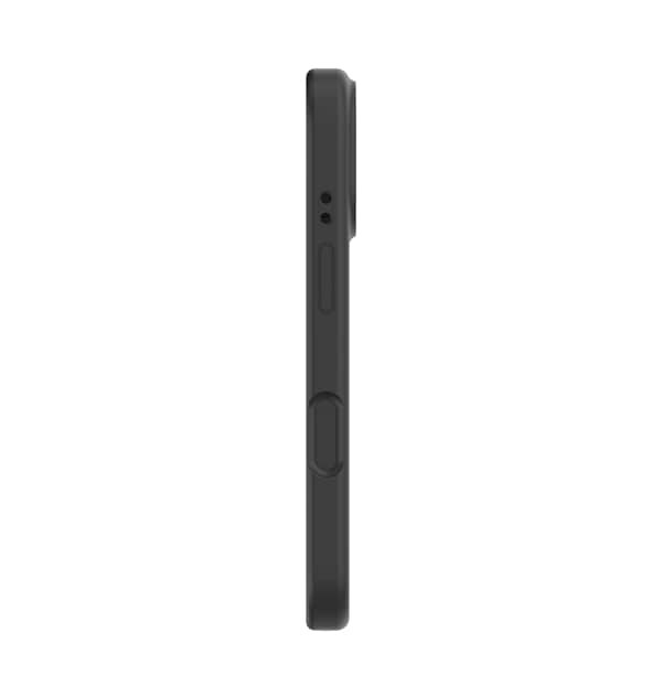 iPhone 17  Liquid Silicone Case – Black | MVR Micro-Fiber Lining, Soft-Touch Matte Finish
