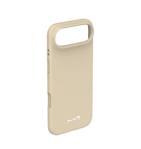iPhone 17 Air Liquid Silicone Case – Vanilla | MVR Soft-Touch Finish, Anti-Slip Grip, Premium Protection