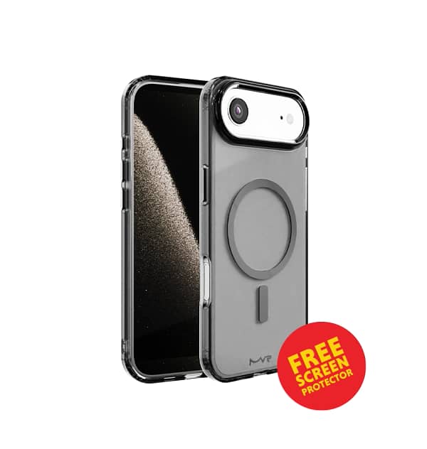 iPhone 17 Air Impact IMD Case – Black | MVR Durable IMD Design, Scratch Resistant, Lightweight Protection