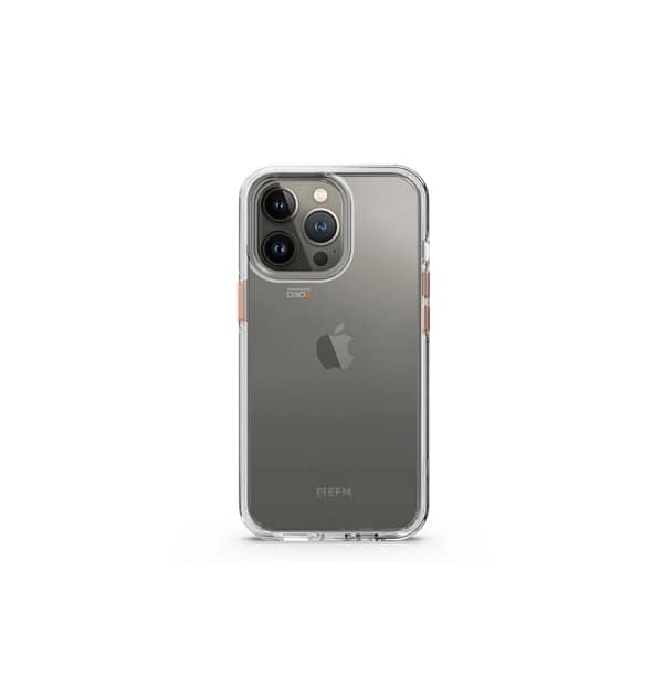 iPhone 13 Pro Case – Clear | EFM Aspen D3O Crystalex Armour Series Slim, Transparent & Durable Protection