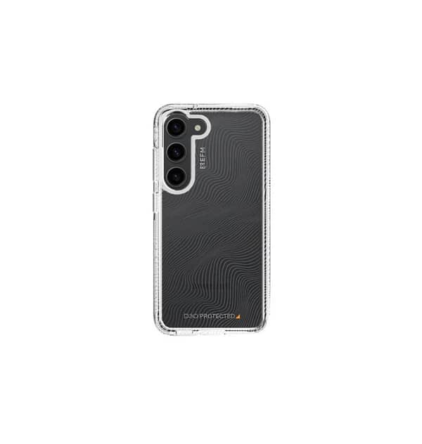 Samsung S23 Plus Case – Clear | EFM Aspen D3O Crystalex Armour Series Slim, Transparent & Durable Protection
