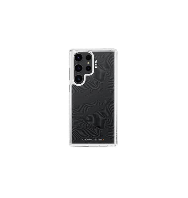 Samsung S23 Ultra Case – Crystal Clear | EFM Aspen D3O Crystalex Armour Series Slim, Transparent & Drop-Tested Cover