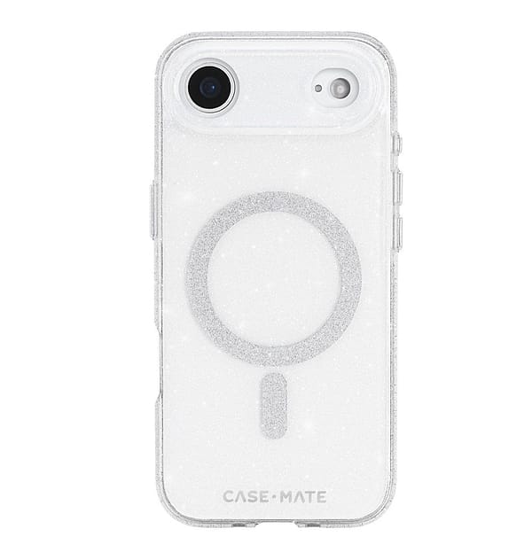 iPhone 17 Air Twinkle MagSafe Case – Silver | Case-Mate Stylish Protective Cover with Slim, Durable & Drop Protection