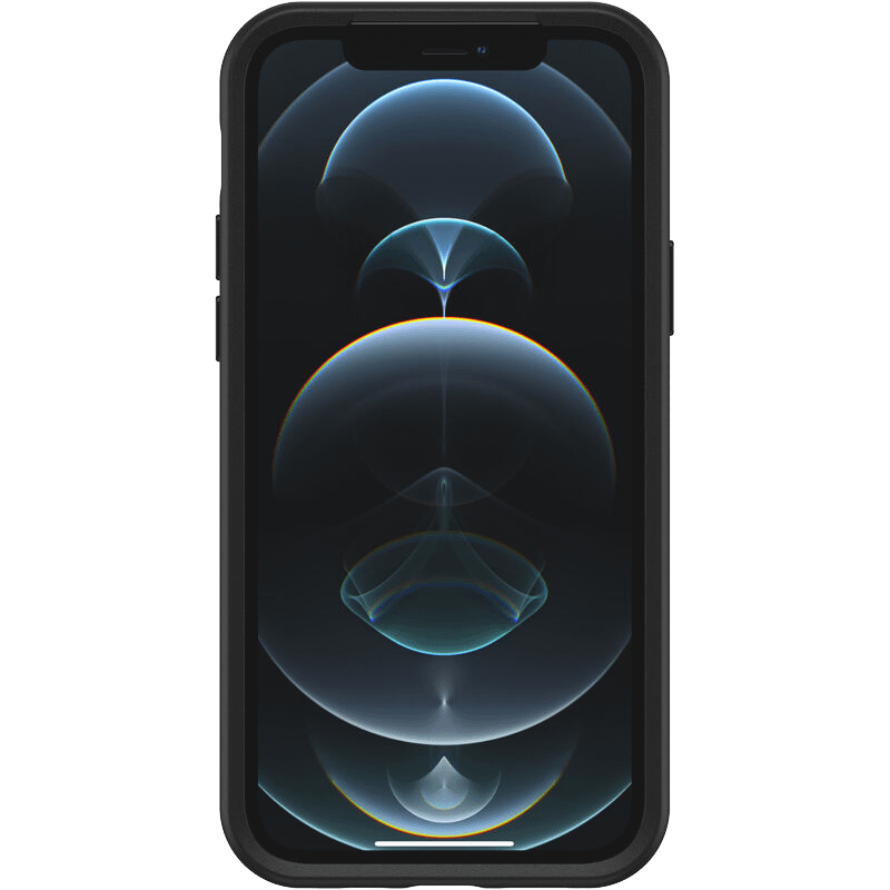 iPhone 12/12 Pro Case – Black | OtterBox Symmetry Series, Soft Touch Protective Cover