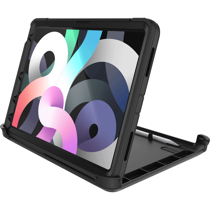 Apple iPad Air (4th Gen) Case – Black | Otterbox Defender Series, Rugged Shockproof Back Cover