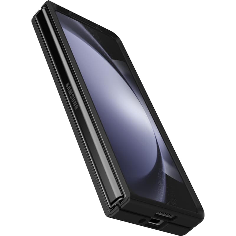 Samsung Z Fold 5 Case – Black | Otterbox Thin Flex Series, Wireless Charging Compatible Back Cover