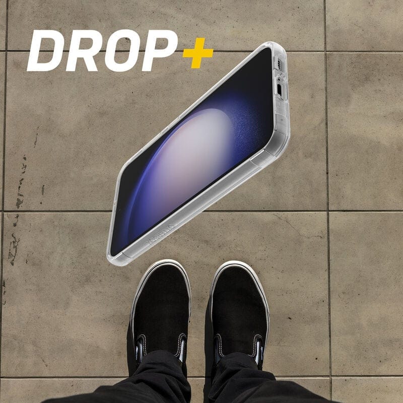 Samsung S23 Plus Case – Clear | OtterBox Symmetry Series, Soft Touch Protective Cover