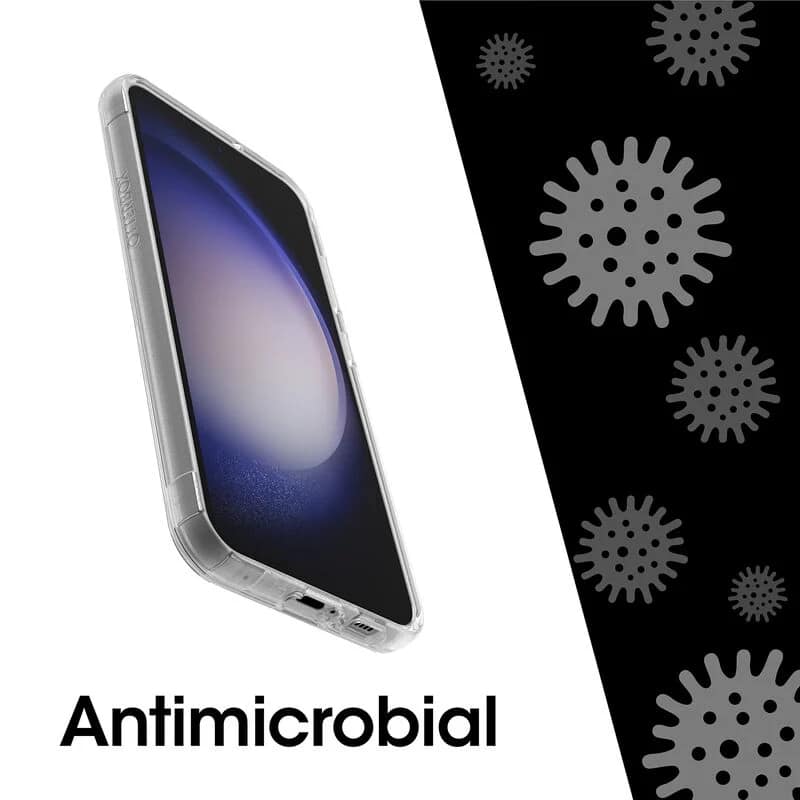 Samsung S23 Plus Case – Clear | OtterBox Symmetry Series, Soft Touch Protective Cover