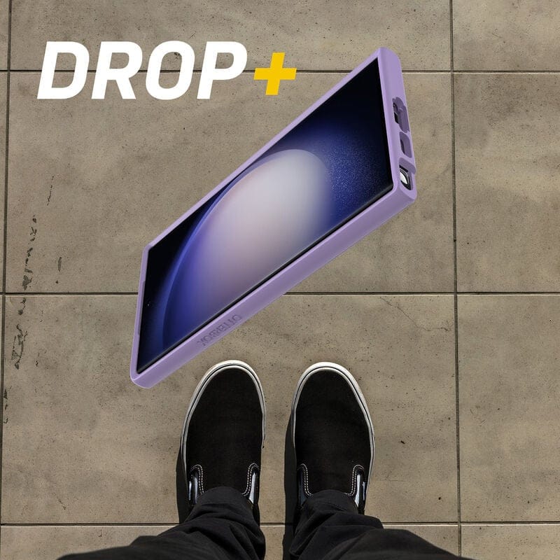 Samsung S23 Ultra Case – Lilac (Purple) | OtterBox Symmetry Series, Soft Touch Protective Cover