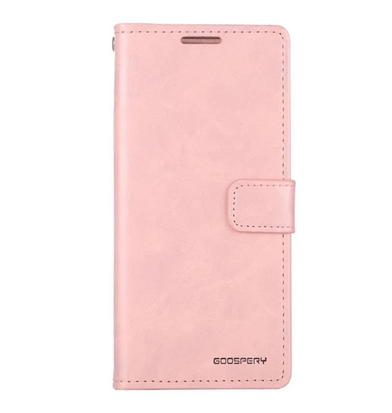 Rose gold Mercury Bluemoon wallet diary cover for Galaxy S22