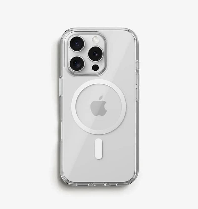 Clear 2mm Hard Cover W/MagSafe Back Cover for iPhone 16 Pro Max, slim design
