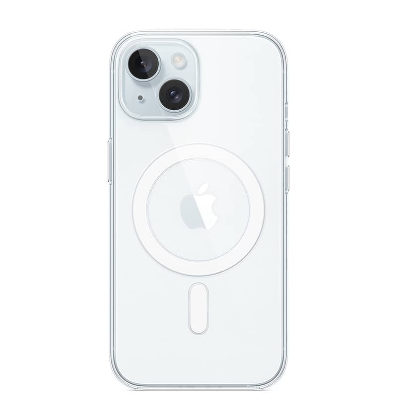 Clear Cover Soft back cover for iPhone 13/14/15/16e, smooth and durable design