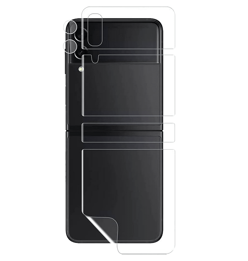 Samsung Galaxy Z Flip 4 Black Hanman Wallet Flip Case