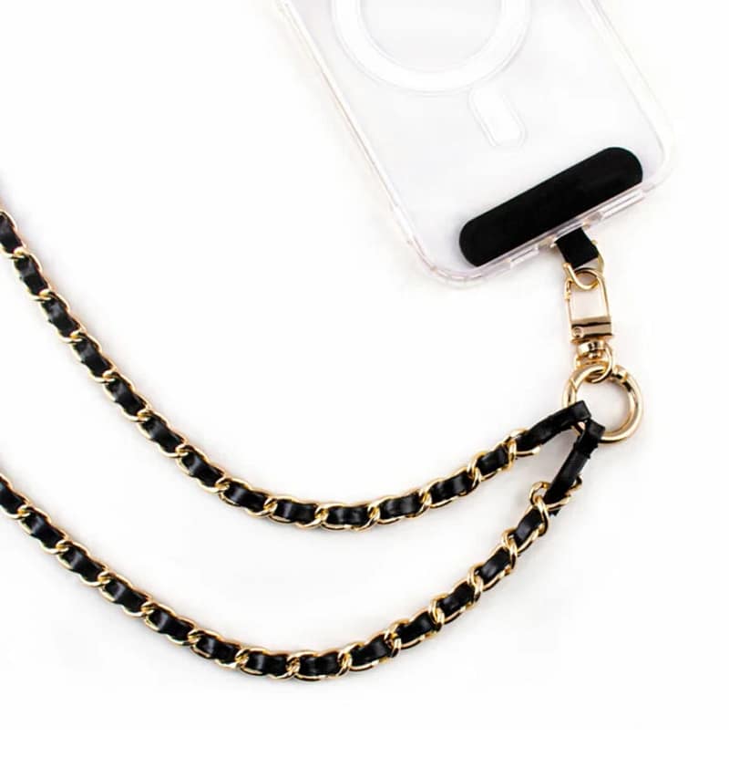 Premium Universal Wristlet with Plated Aluminum - Black