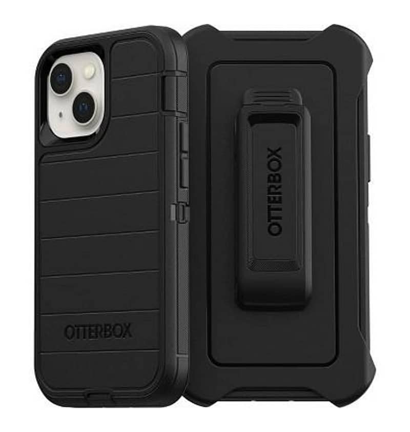 iPhone 13 Mini Case – Black | OtterBox Defender Series, Soft Touch Protective Cover