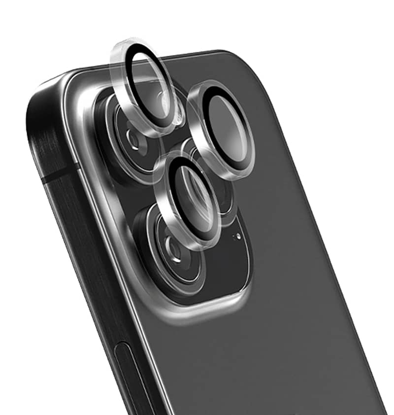 iPhone 17 Pro Max Camera Lens – Clear (Complete) | MVR Robust Shockproof Lens Protector, Crystal Clear Coverage, Durable Protection