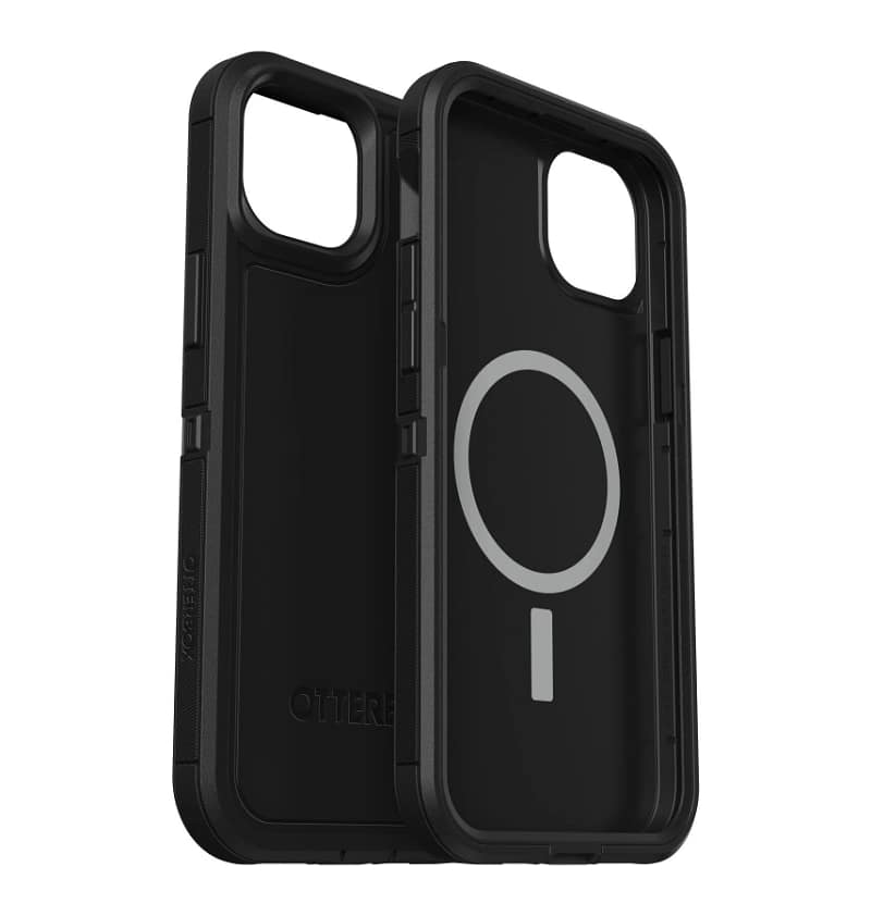iPhone 14 Plus Case – Black | OtterBox Defender XT MagSafe Series Rugged, Durable & Magnetic Protection