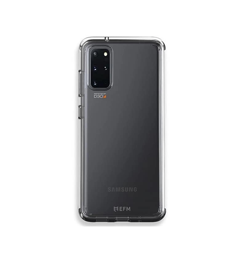 Samsung S20 Plus Case – Crystal Clear | EFM Aspen D3O Armour Series Slim, Durable & Transparent Protection