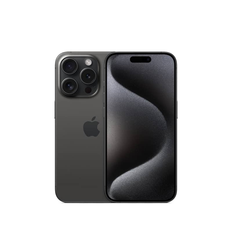 iPhone 15 Pro 256GB - Black (Refurbished) | Excellent Condition | 1-Year Warranty
