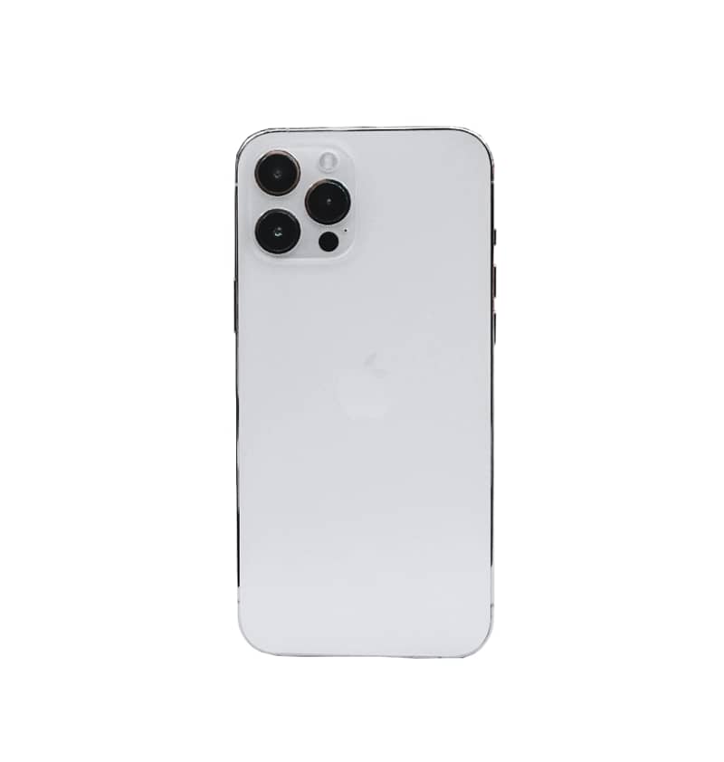 iPhone 12 Pro Max Refurbished Device 256GB - Silver |  Excellent Condition | 1-Year Warranty