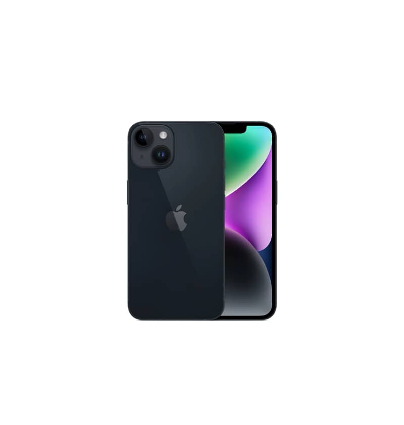 iPhone 14 Refurbished Device 128GB - Midnight |  Excellent Condition | 1-Year Warranty