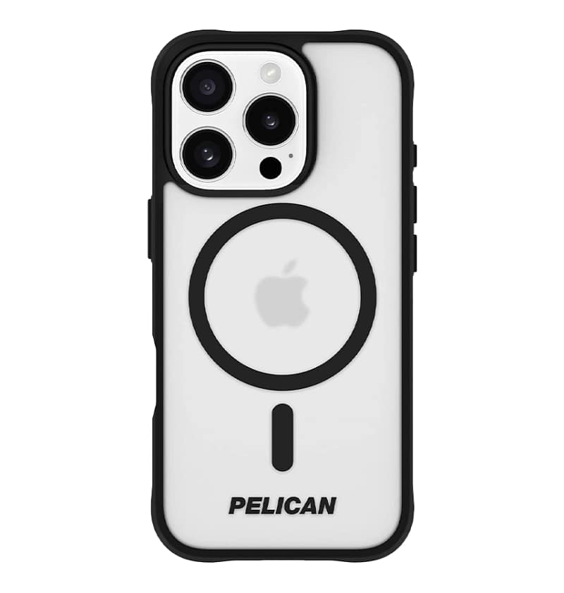 iPhone 16 Pro Case – Clear | Pelican Protector MagSafe Cover with Durable Drop Protection & Slim Design