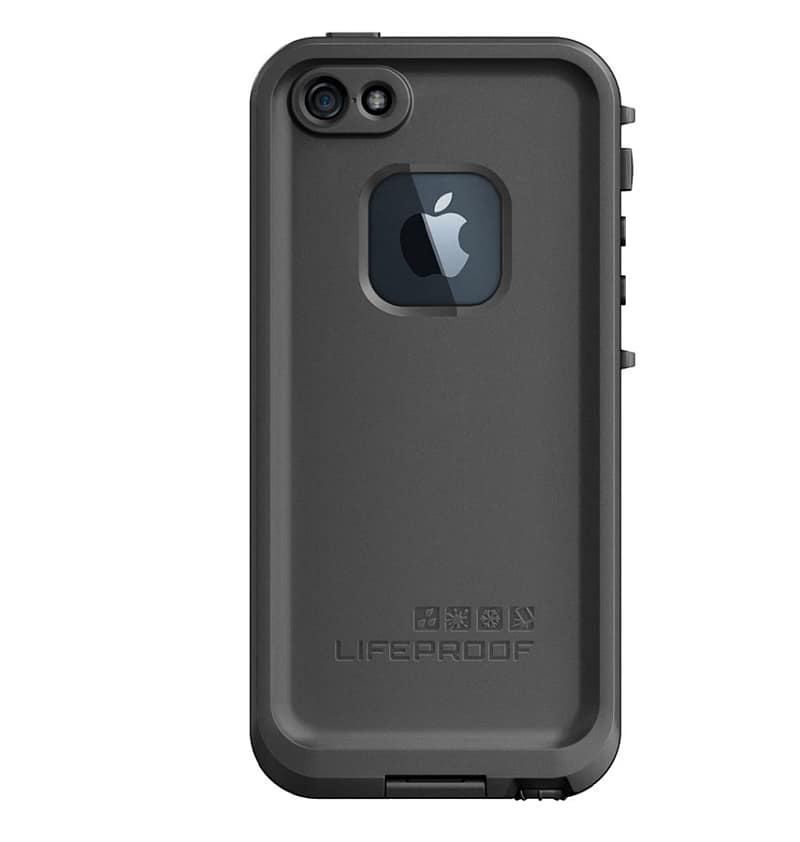 iPhone 5/5S/SE Case – Black | LifeProof FRĒ Cover with Waterproof, Dirtproof & Drop Protection