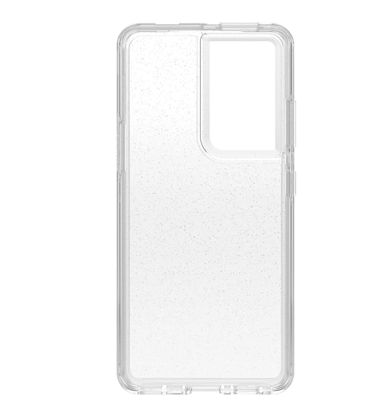 Samsung S21 Ultra Case – Clear Stardust | OtterBox Symmetry Cover with Sparkling Finish & Drop Protection