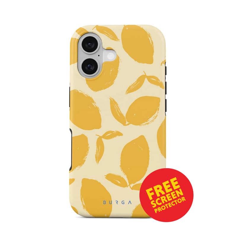 iPhone 17 Tough MagSafe Case – Lemon Tart | Burga Protective Cover with Slim, Stylish & Durable Design