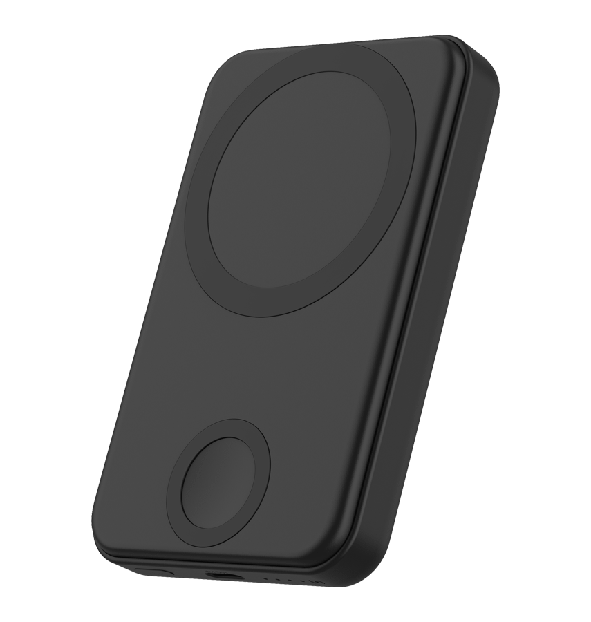 MVR MagSafe Power Bank - Black | 6500mAh, 2 – in – 1 Wireless Charger & Phone Stand, Portable 15W Fast Charging - Image 6