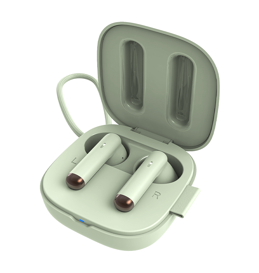 MVR Mavis Wireless In-Ear Headphones - Mint - Image 3