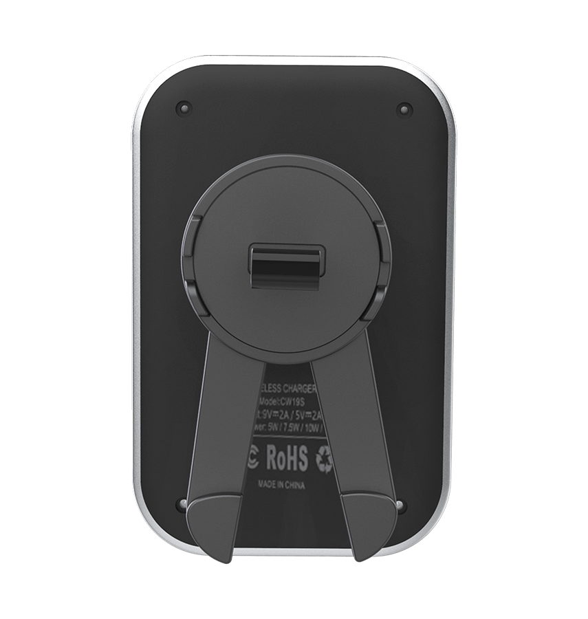 MVR T3 Car Phone Holder - Dual – Tone White | Magsafe 15W Fast Wireless Charging - Image 4