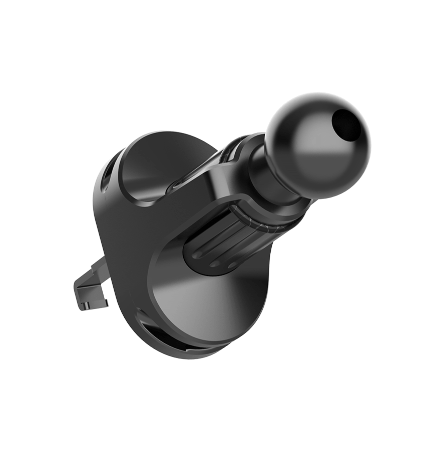 MVR T6 Car Phone Holder - Black | 15W Fast Charging, Secure Grip, Single Coil Design & Adjustable Arm - Image 4