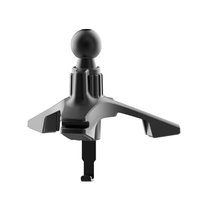 MVR T7 Car Phone Holder - Black | 15W Fast Wireless Charging, Dual – Coil Alignment, One – Hand Operation & Air Vent Clip - Image 4