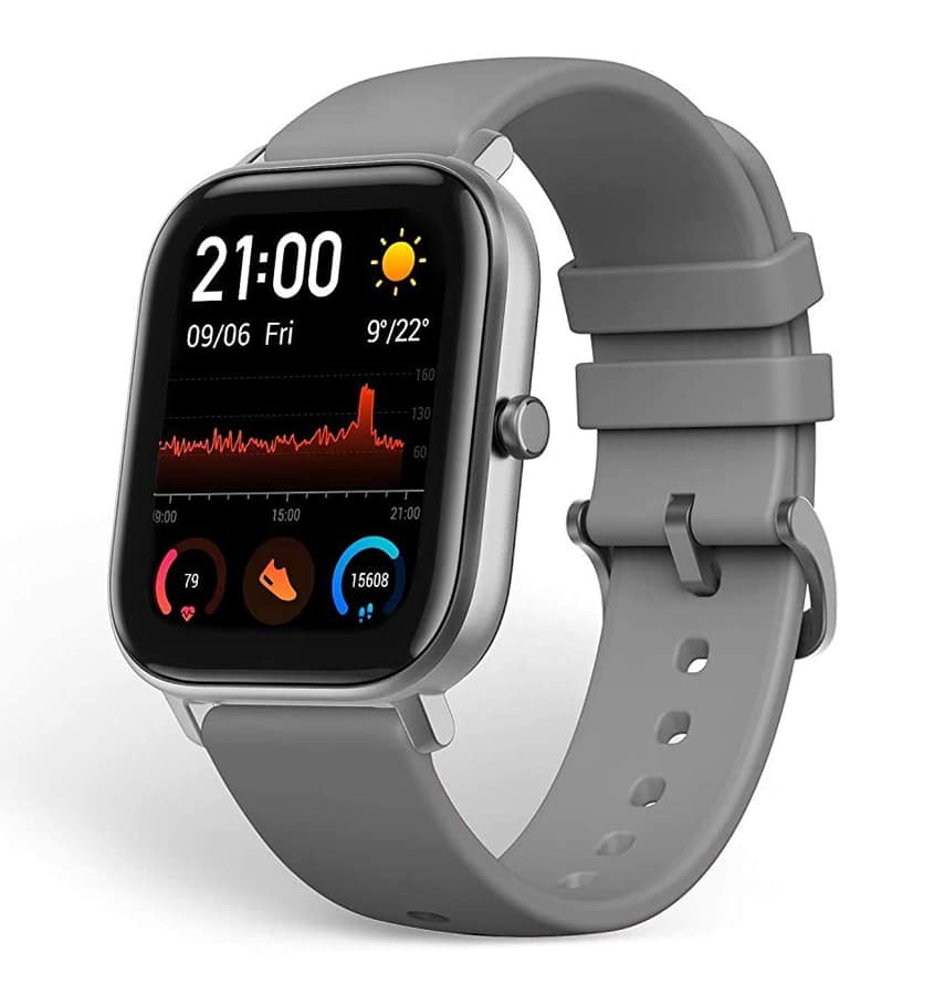 Amazfit GTS Smart Watch – Lava Grey | Stylish & Lightweight, Hypoallergenic, Perfect for Daily Wear - Image 2