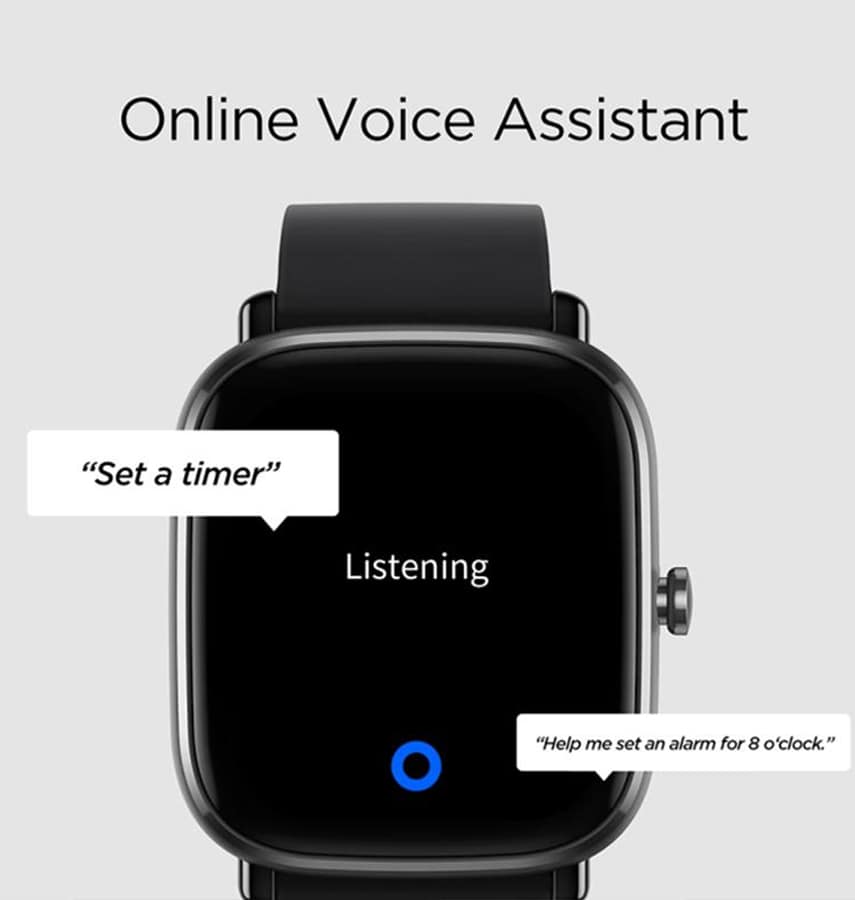 Amazfit GTS Smartwatch – Black | GTS Series, 1.65″ AMOLED Display, 14-Day Battery, GPS, Heart Rate & Sleep Tracking - Image 4