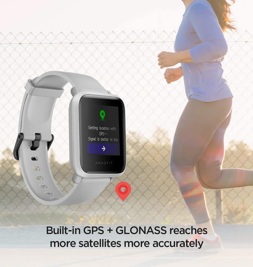 Amazfit Bip S Smartwatch – White | Ultra-Light, 40-Day Battery, Always-On Display, Waterproof, Heart Rate Monitor - Image 5