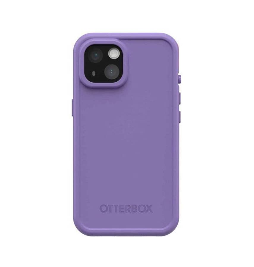 iPhone 15 Pro Magsafe Case – Purple | OtterBox Fré Series, Waterproof Protection Back Cover
