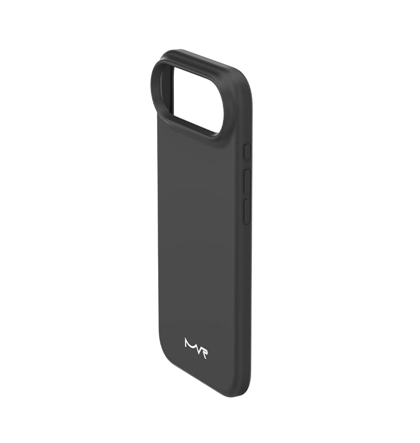 iPhone 17 Air Liquid Silicone Case – Black | MVR Soft-Touch Finish, Anti-Slip Grip, Premium Protection