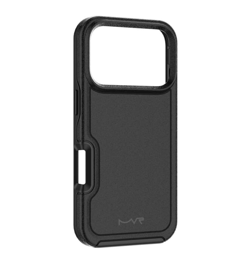iPhone 17 Pro Case – Black | MVR  Armour Matte Strong Grip, Military-Grade Protection, Slim Matte Finish